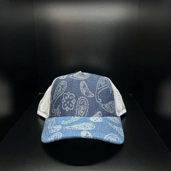 PAISLEY DENIM TRUCKER